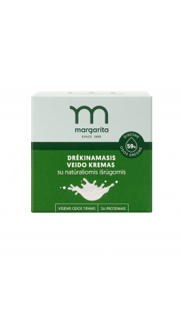 MARGARITA Drėkinamasis veido kremas su natūraliomis išrūgomis 50ml