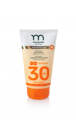 MARGARITA Apsauginis losjonas nuo saulės su morkų ekstraktu SPF30 150ml